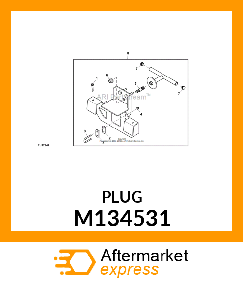 CAP PLUG, CCF M134531