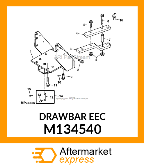 DRAWBAR (EEC) M134540