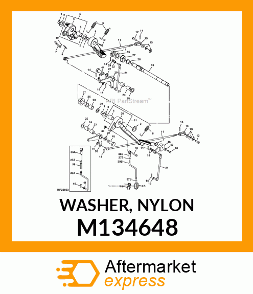 WASHER, NYLON M134648