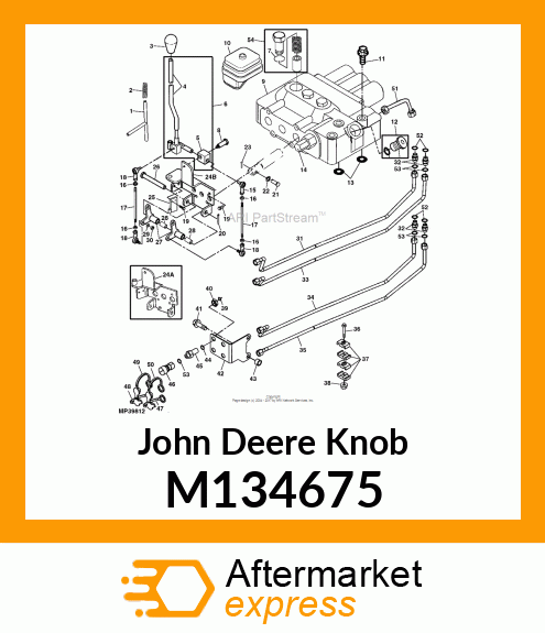 KNOB, SCV JOYSTICK M134675