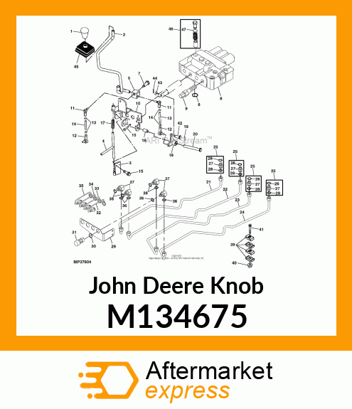 KNOB, SCV JOYSTICK M134675