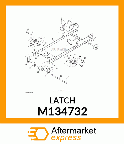 LATCH M134732