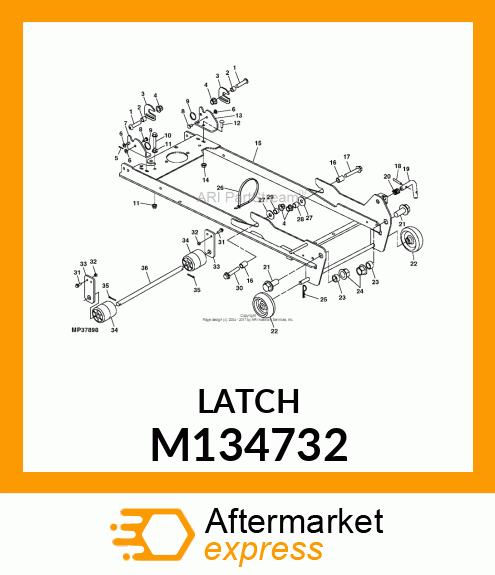 LATCH M134732