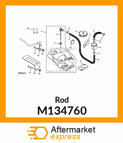 Rod M134760