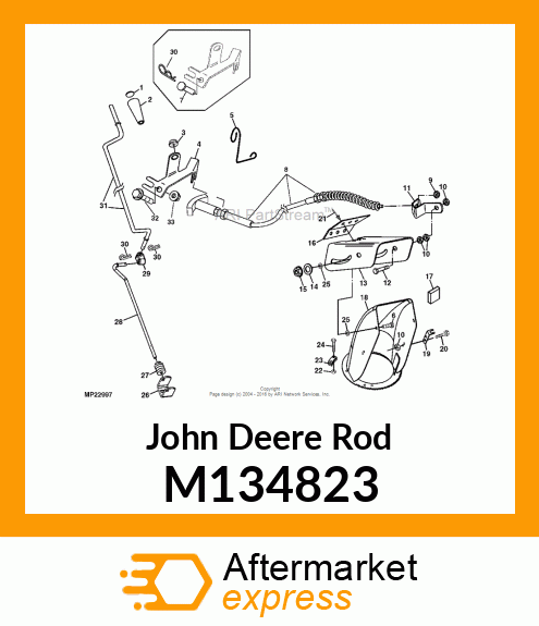 ROD, HANDLE M134823