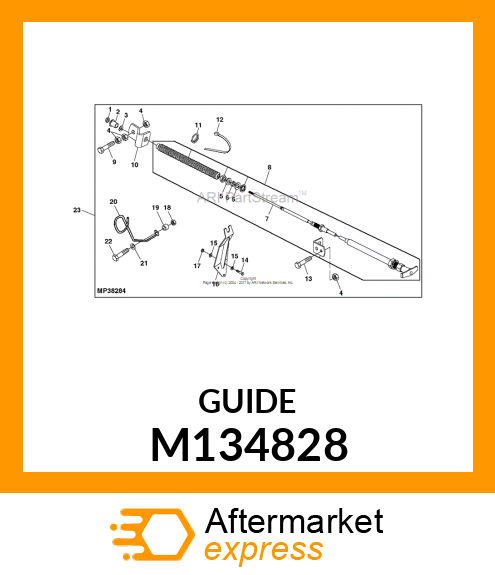 GUIDE, HOSE M134828