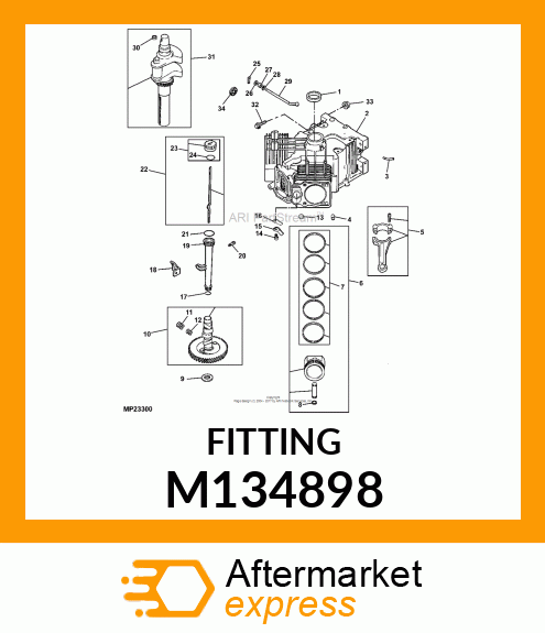 FITTING M134898