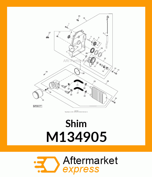 Shim M134905