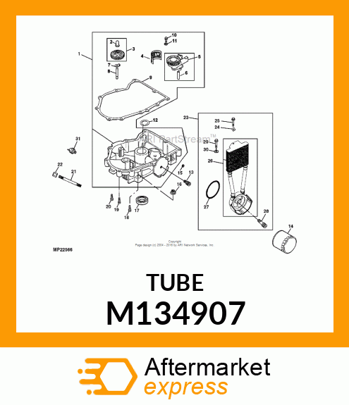 Oil Tube M134907