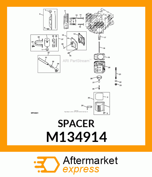 SPACER M134914