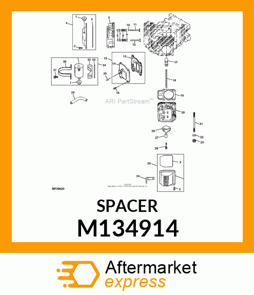 SPACER M134914