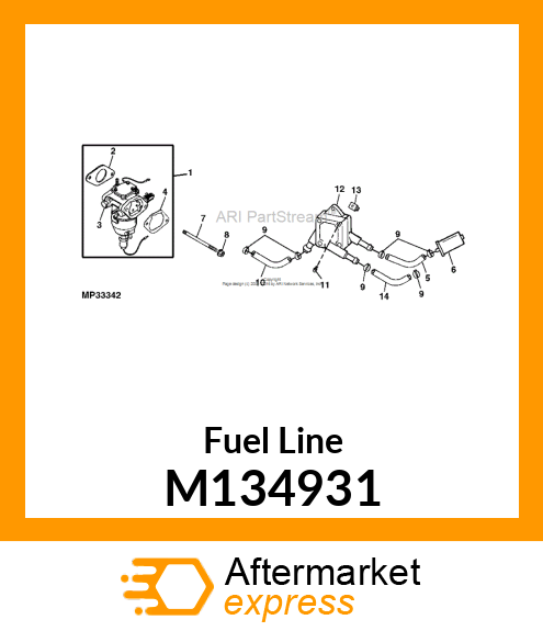 Fuel Line M134931