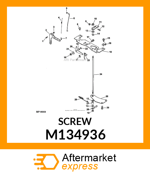 SCREW, PHILLIPS HD.11 M134936