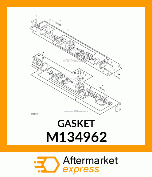 GASKET M134962