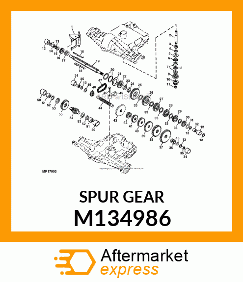 Spur Gear M134986