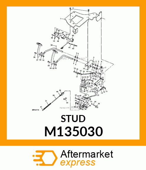 STUD, CRUISE MAGNET M135030