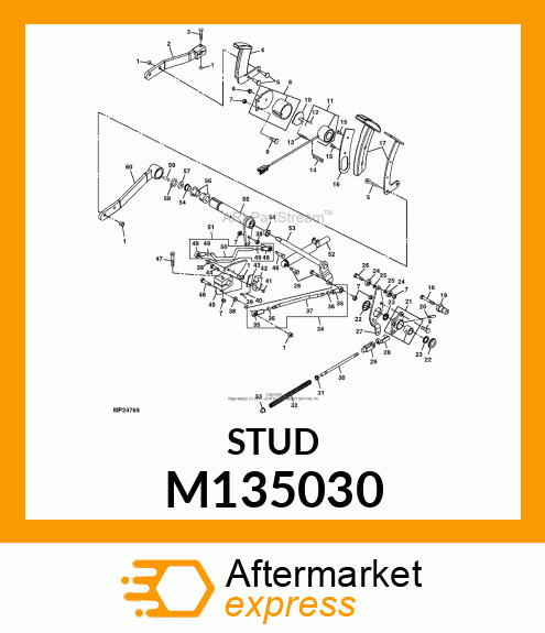 STUD, CRUISE MAGNET M135030