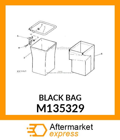 Bag - BAG, BLACK GRASS (2-BU) M135329