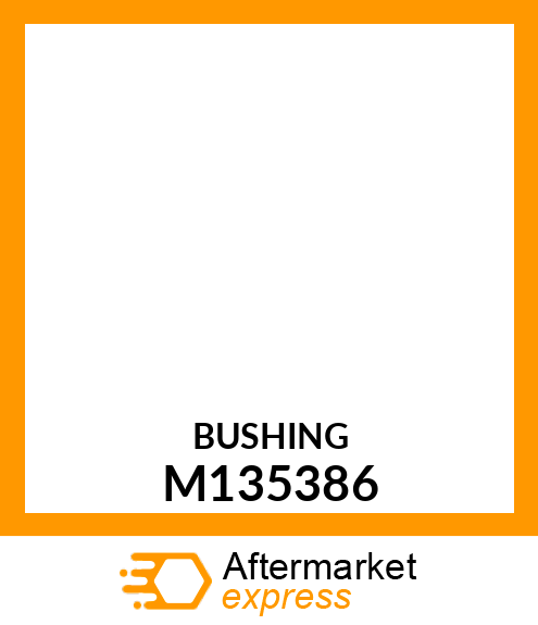 BUSHING, SHOCK M135386