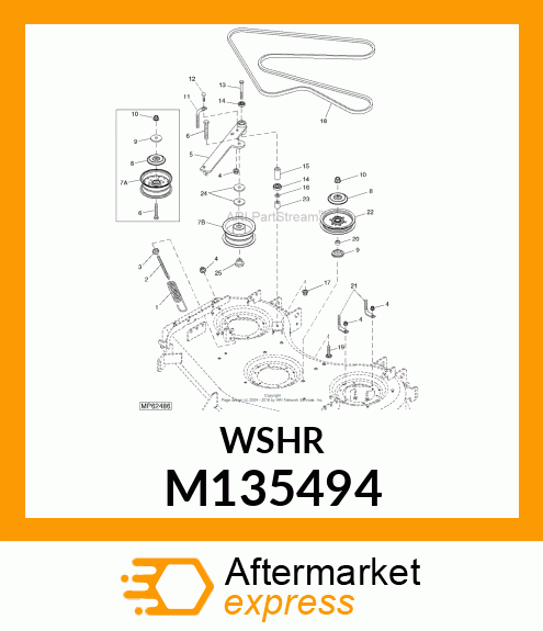 WASHER,SPECIAL M135494