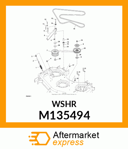 WASHER,SPECIAL M135494