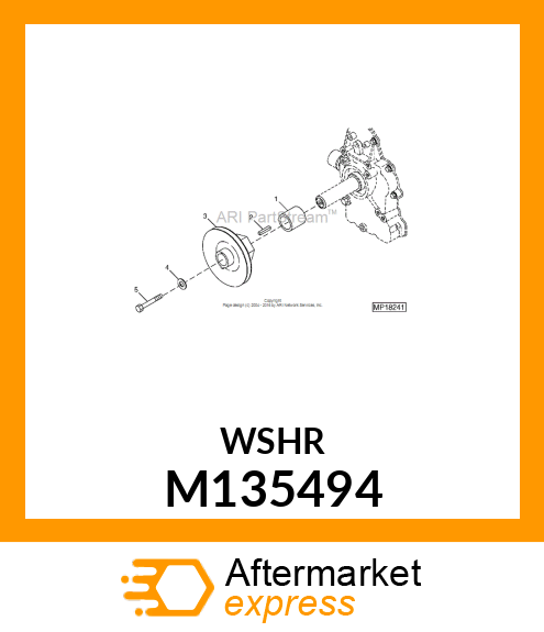 WASHER,SPECIAL M135494