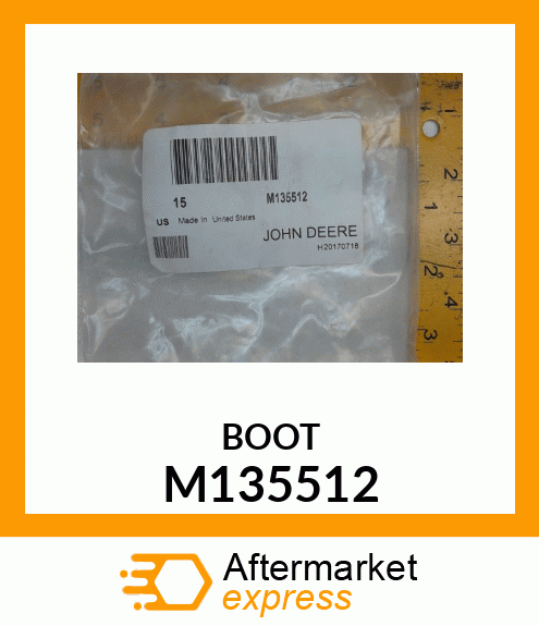 BOOT, RED STARTER CABLE M135512