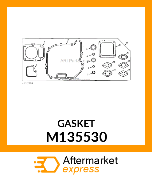 GASKET, NON M135530