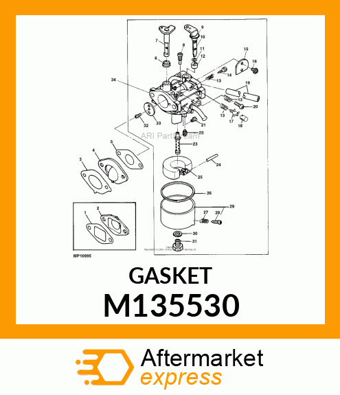 GASKET, NON M135530