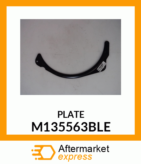 PLATE, RH REAR ANTI M135563BLE