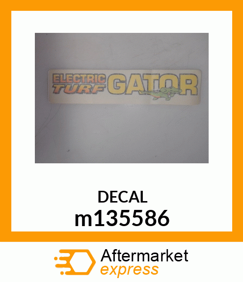 LABEL, CARGO BOX SIDEE m135586