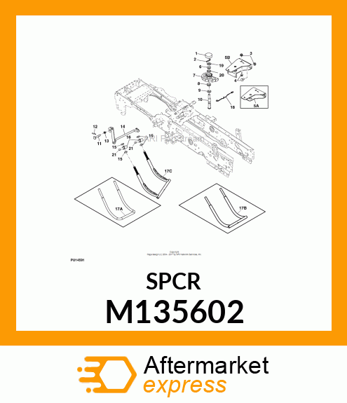 BUSHING, FLANGED M135602