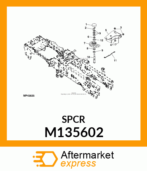 BUSHING, FLANGED M135602