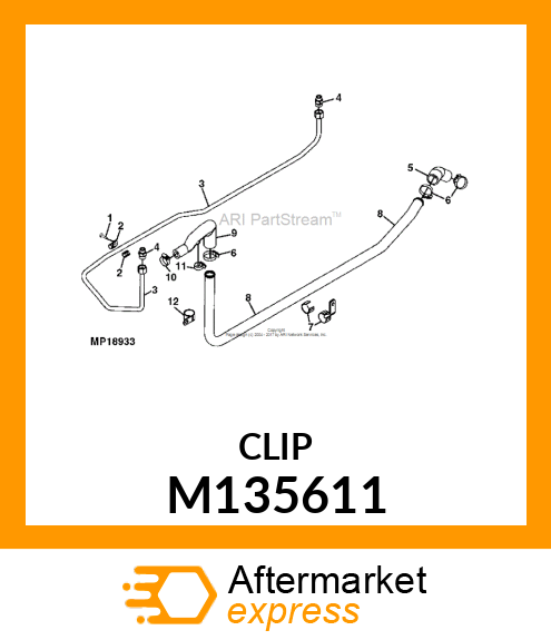 CLAMP, HOSE M135611