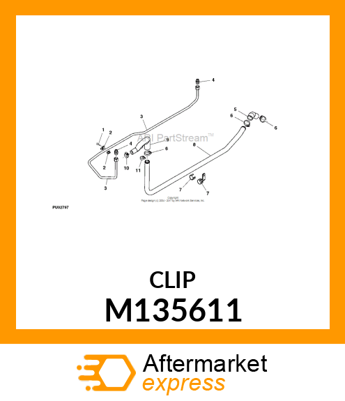 CLAMP, HOSE M135611