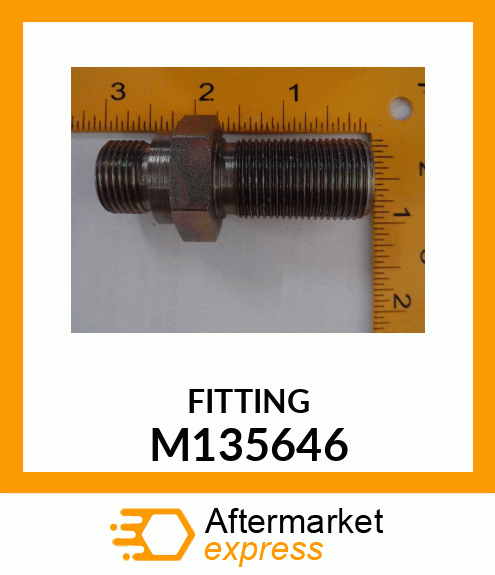 UNION FITTING, CONNECTOR, BULKHEAD M135646