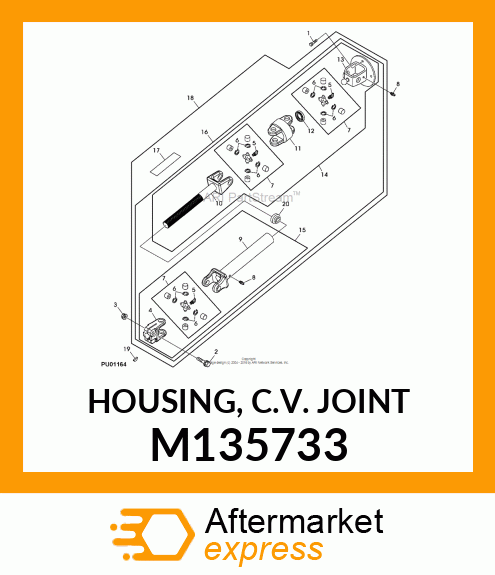 Housing M135733