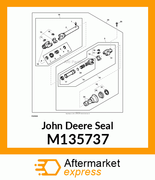 SEAL,DRIVESHAFT M135737