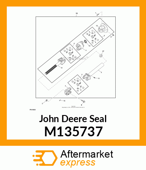 SEAL,DRIVESHAFT M135737