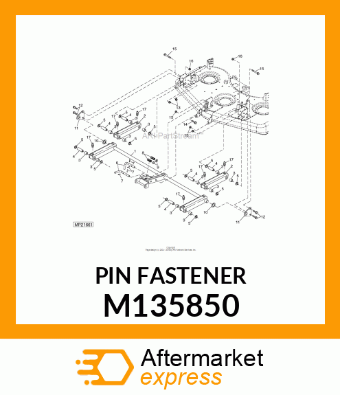 Pin Fastener M135850