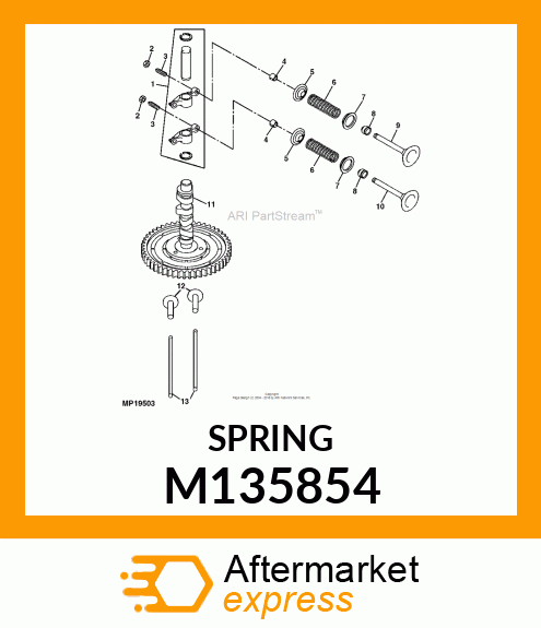 SPRING M135854