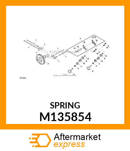 SPRING M135854