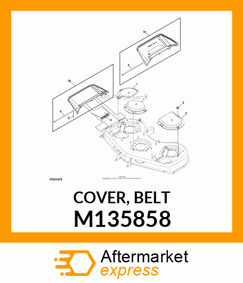 COVER, BELT M135858
