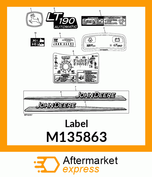 Label M135863