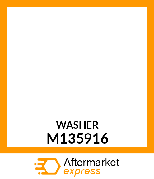 RETAINER, WASHER, OFFSET M135916