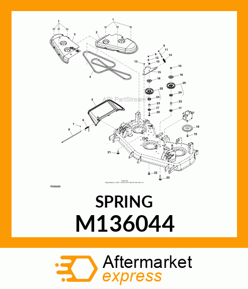 SPRING, IDLER M136044