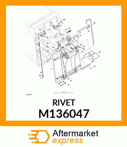 RIVET, POP MULTI M136047