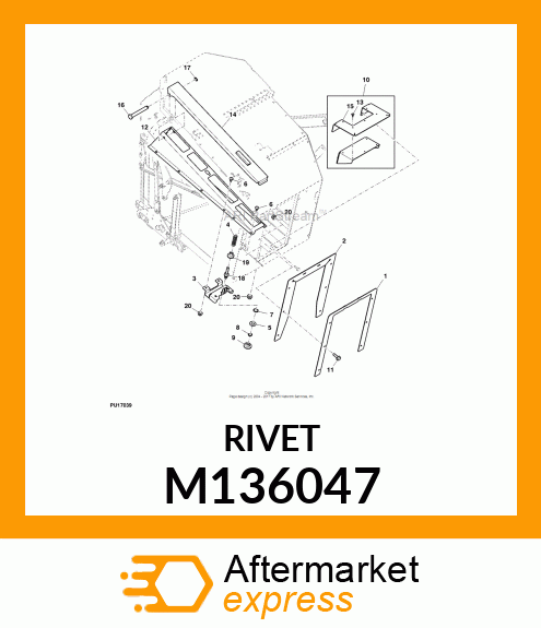 RIVET, POP MULTI M136047