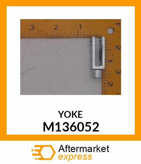 YOKE, CLEVIS, REMOTE SCV M136052