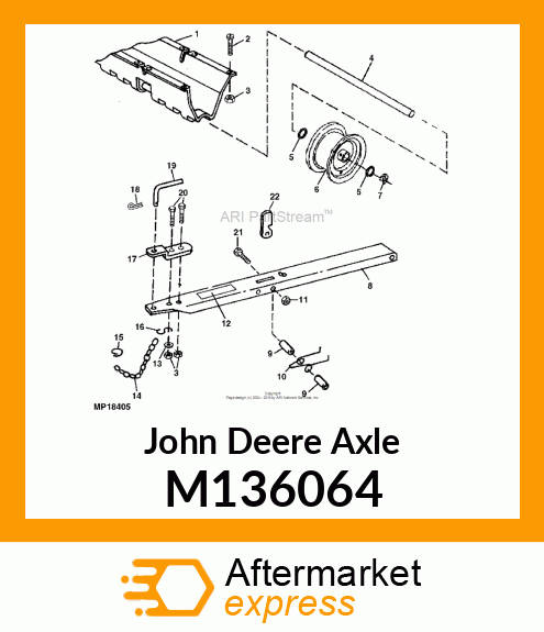 Axle M136064